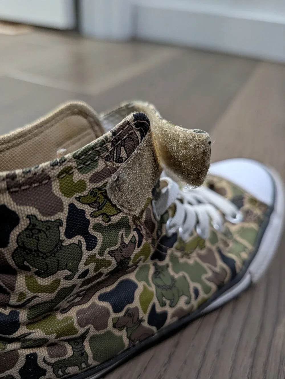 Converse Kids Chuck Taylor All Star Dog Print Duck Camo High Tops